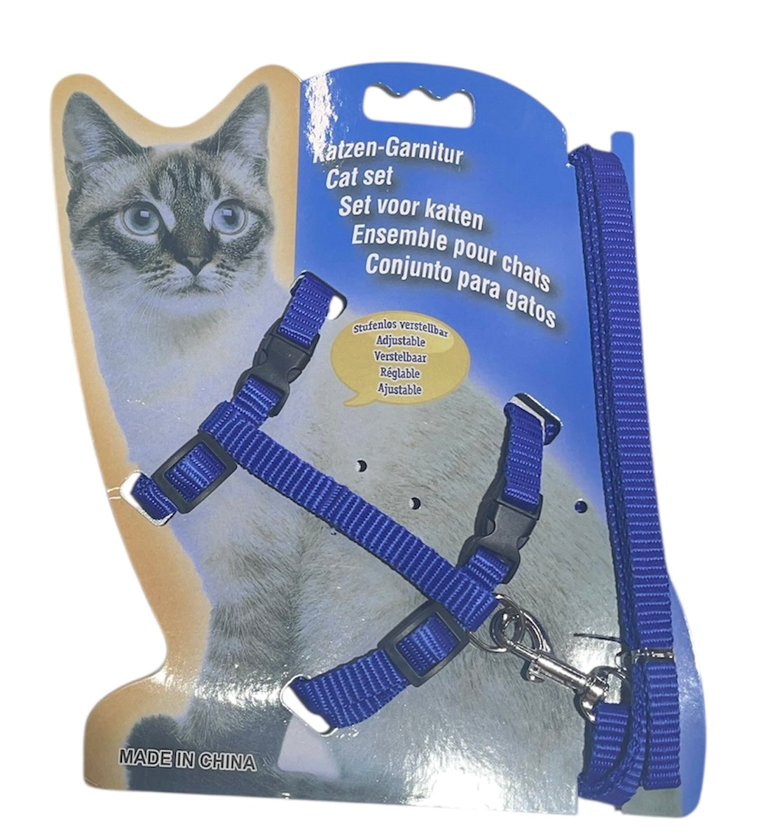 cat harness with leash adjustable