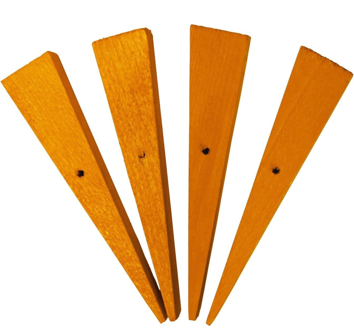 Super Pet Bunny Bites Pre-Drilled Wood Chew Treats for Pet Critters 4 pack