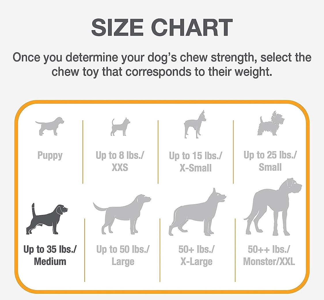 Nylabone Puppy Chew Key Ring Toy, Toys for Teething Puppies, Multi Color, Bacon Flavor, Medium - Up to 35 lbs,