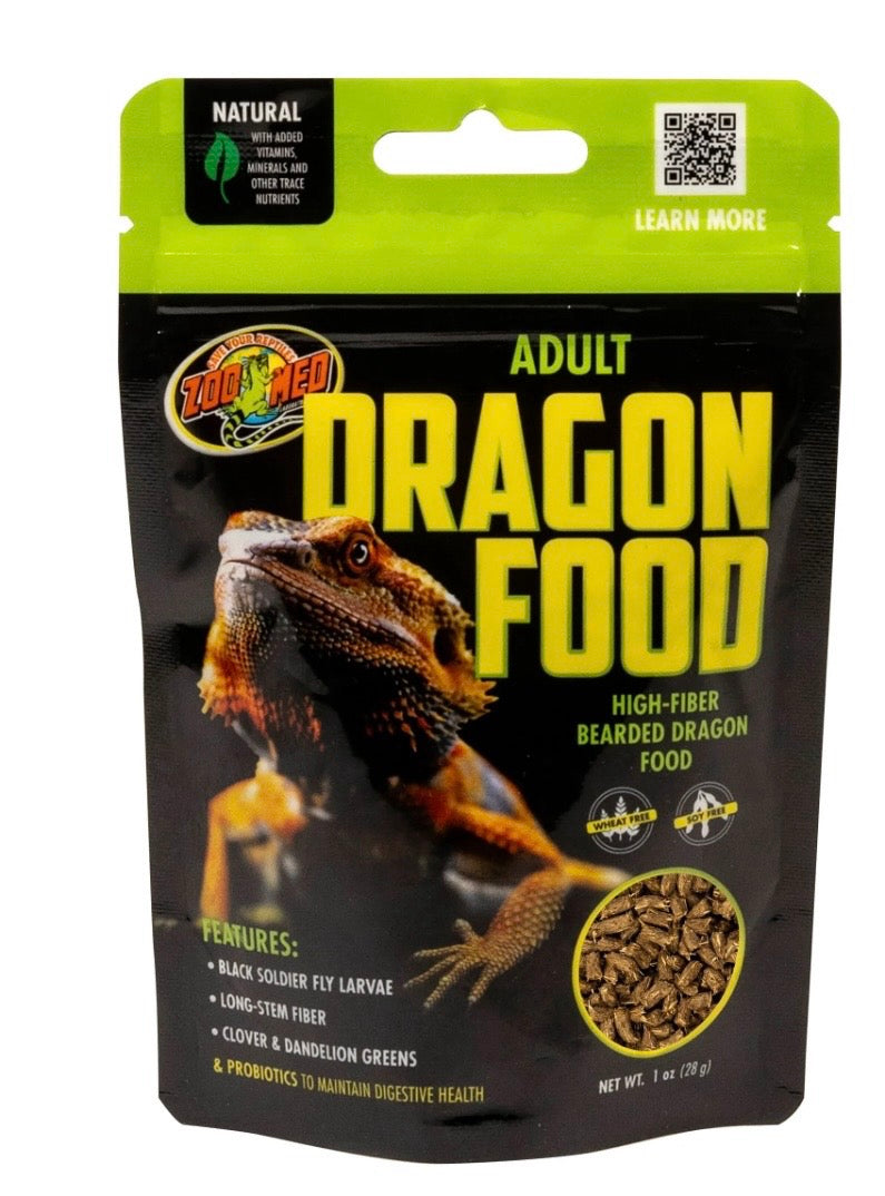 Zoo Med Adult High Fiber Dragon Food 1oz