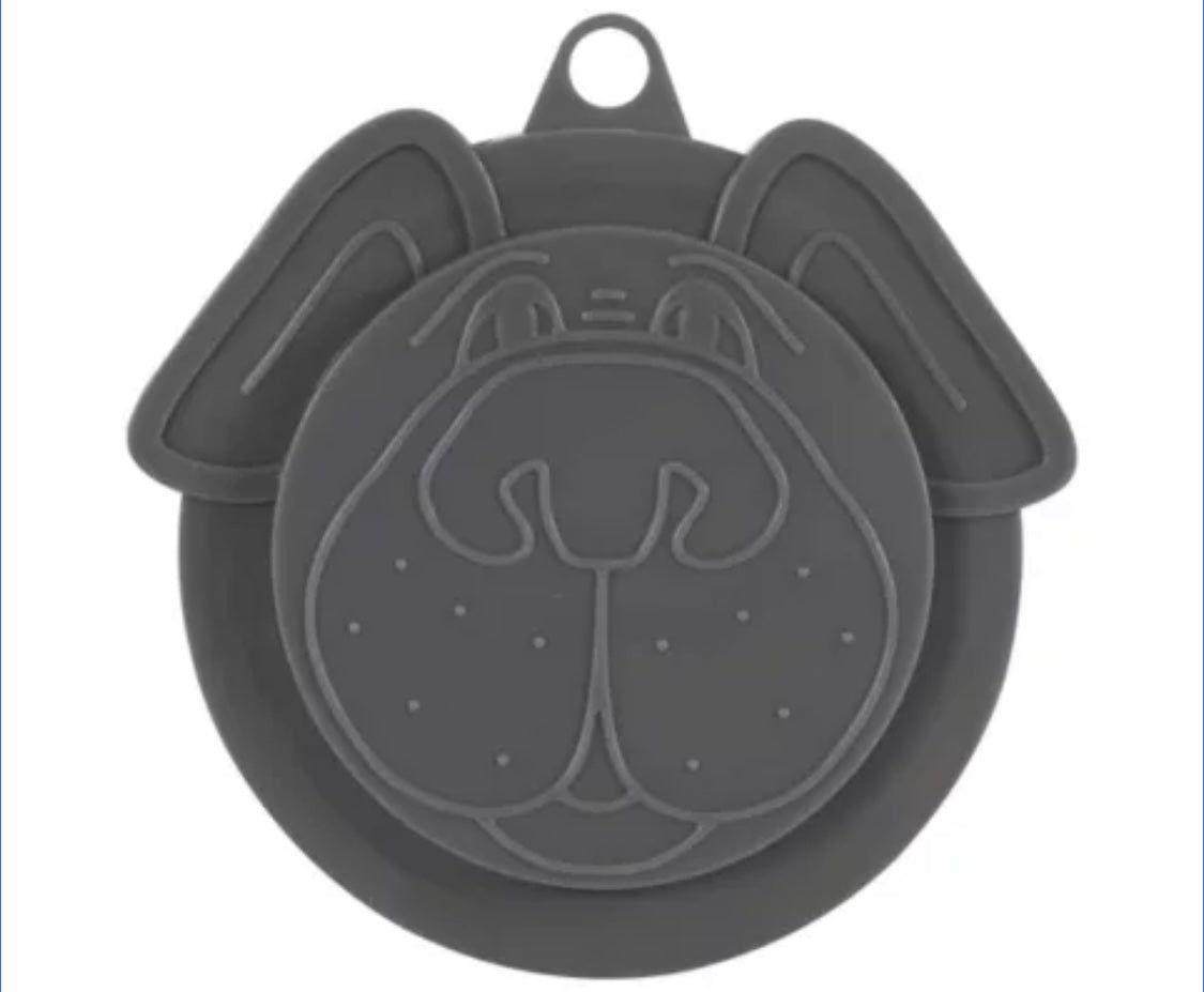 pup top Can Cover fits four sizes of cans