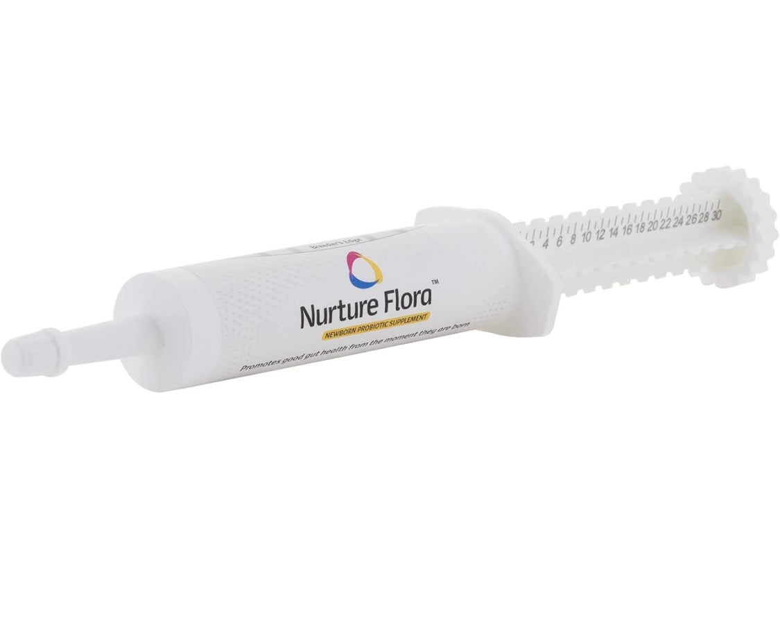 Revival Animal Health Breeder's Edge Nurture Flora for Puppies & Kittens | Colostrum Supplement for Puppies & Kittens | Protein & Vitamins & Minerals | Easy to Digest | 30ml Easy to Administer