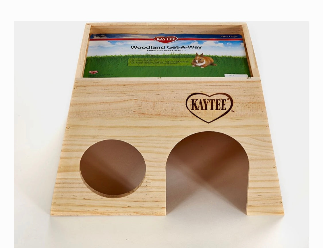 Kaytee Woodland Get-A-Way Small Pet Hideout, X-Large