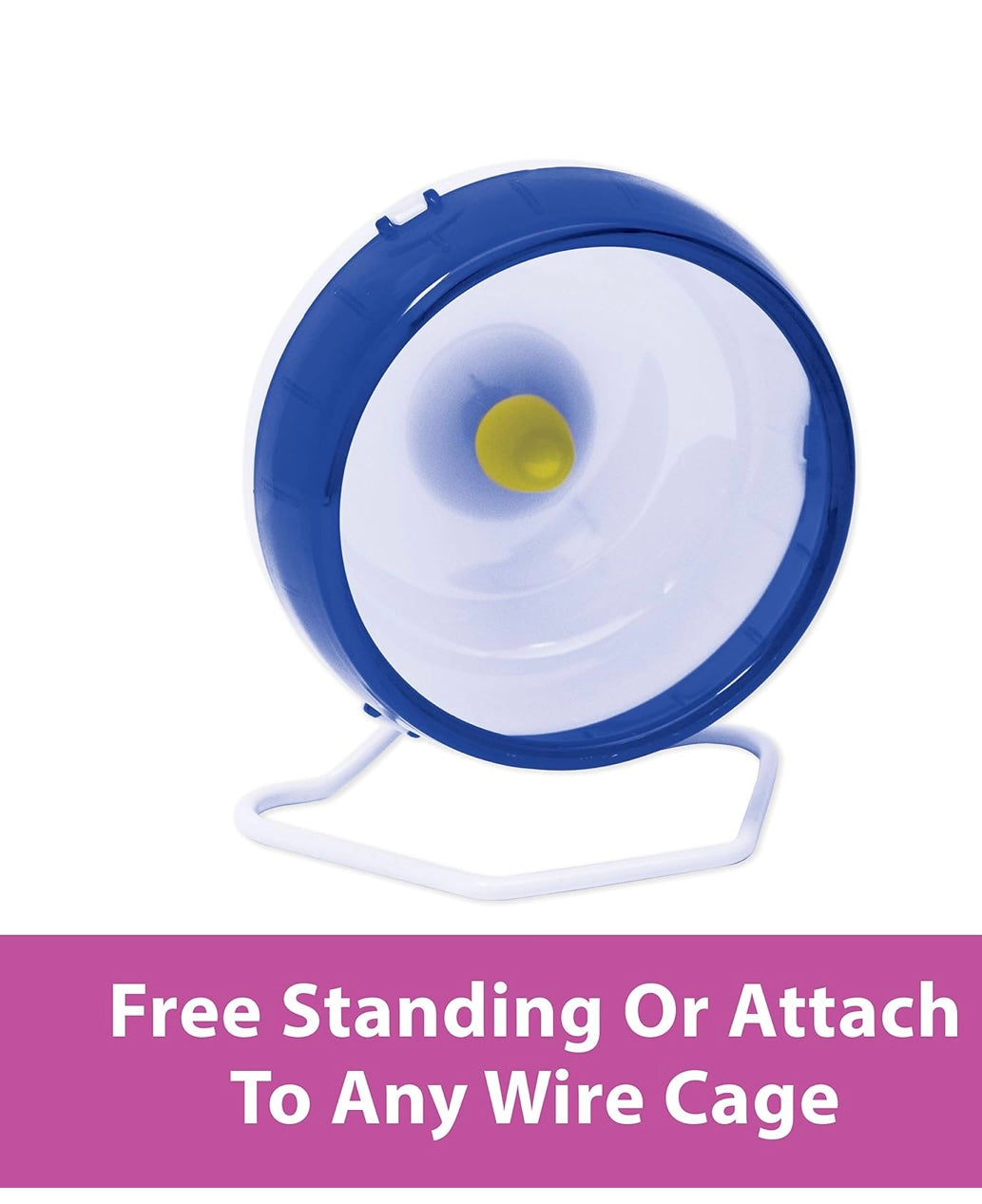 Kaytee Silent Spinner Wheel For Pet Hamsters and Gerbils, Regular 6.5 Inch