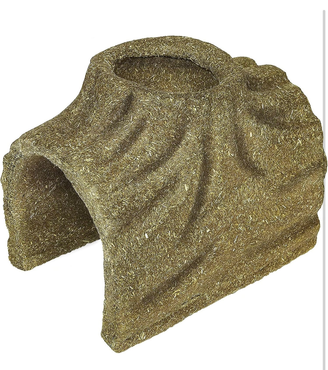 Kaytee Premium Timothy Treat Hideout For Pet Rabbits, Guinea Pigs, and Chinchillas, Large