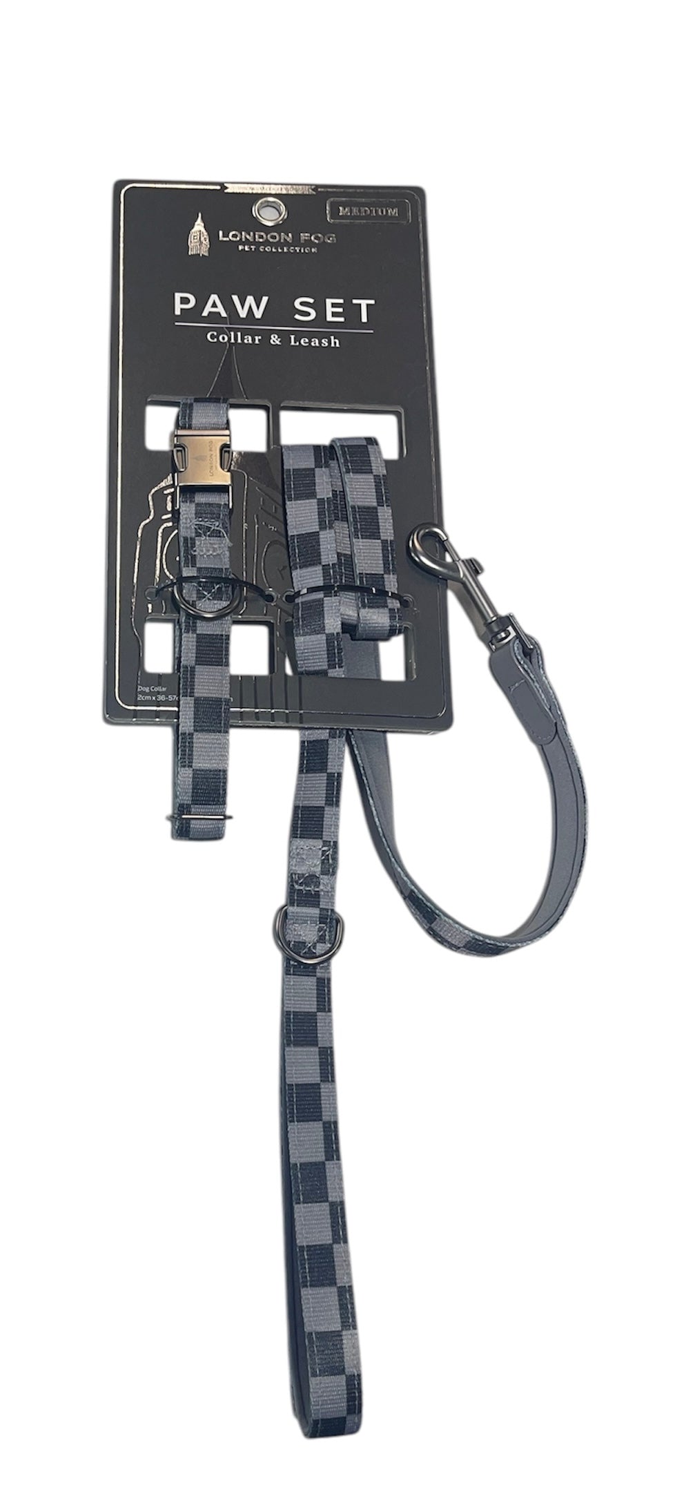 london fog collar and leash set