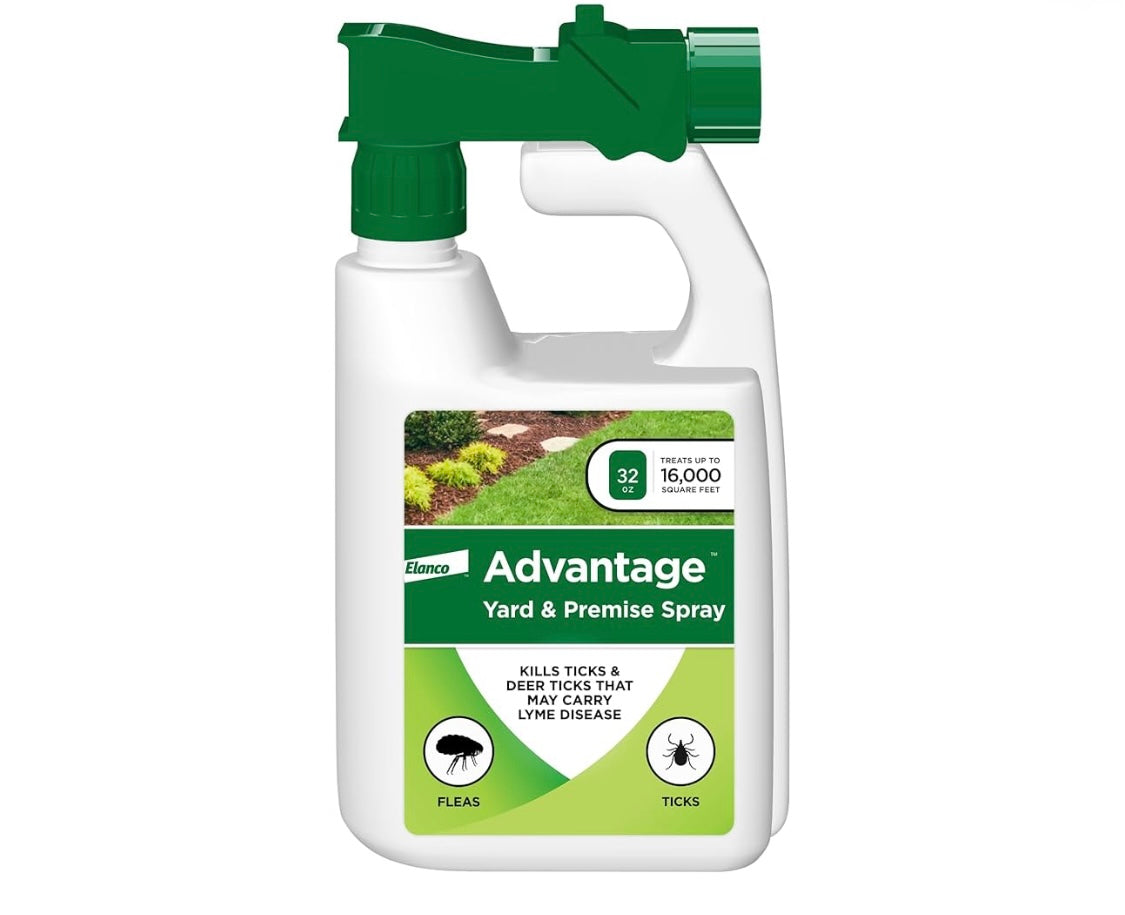 Advantage Yard & Premise Spray | Kills Fleas & Ticks & More | 32 oz.
