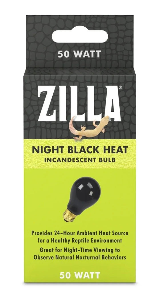 Zilla Incandescent Bulb Night Black 50 Watt