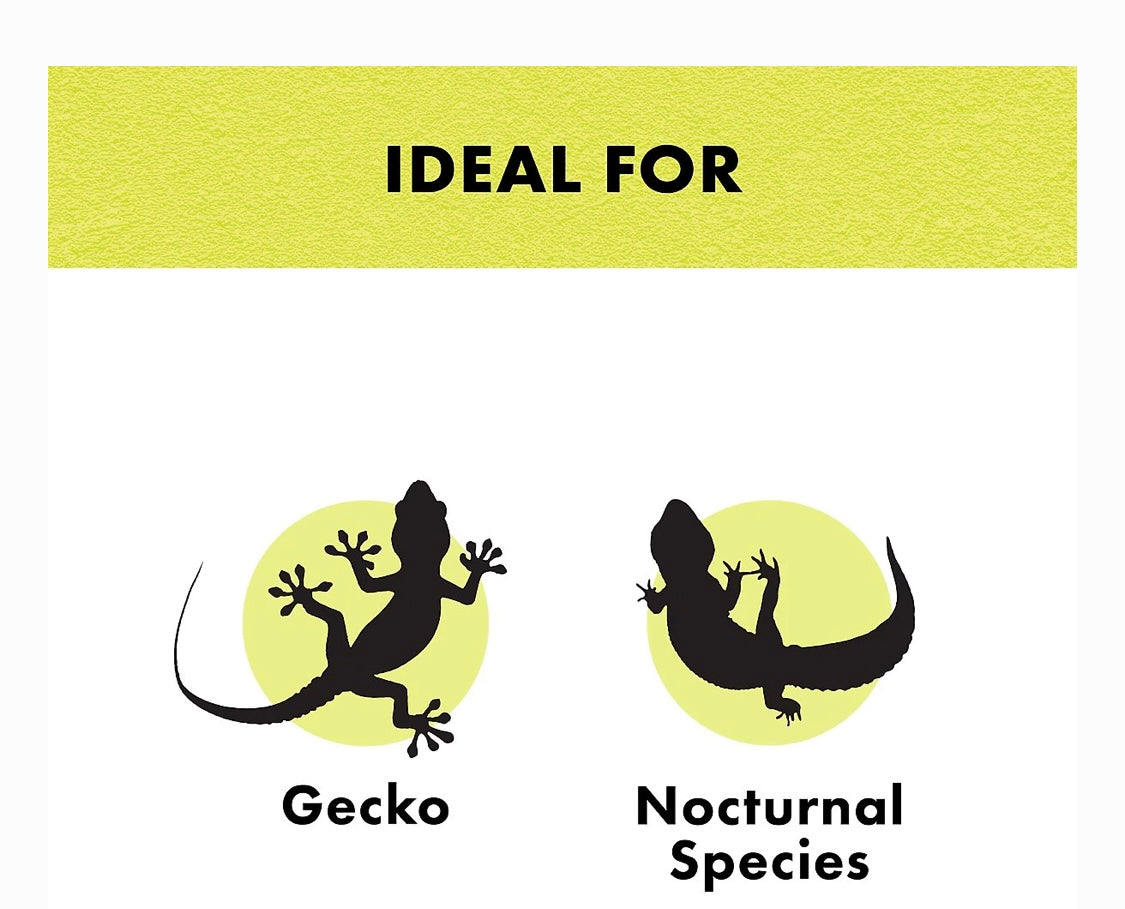 Zilla Night Black Incandescent Reptile Terrarium Lamp, 150-watt