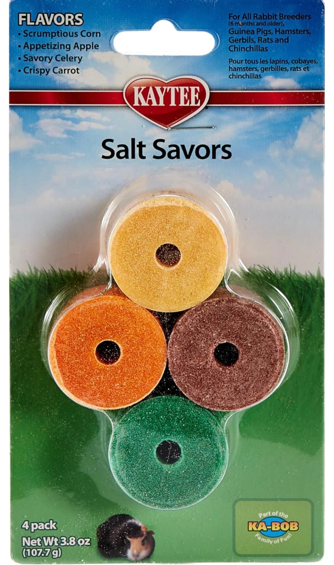 Kaytee Mini Salt Savors 4 Count