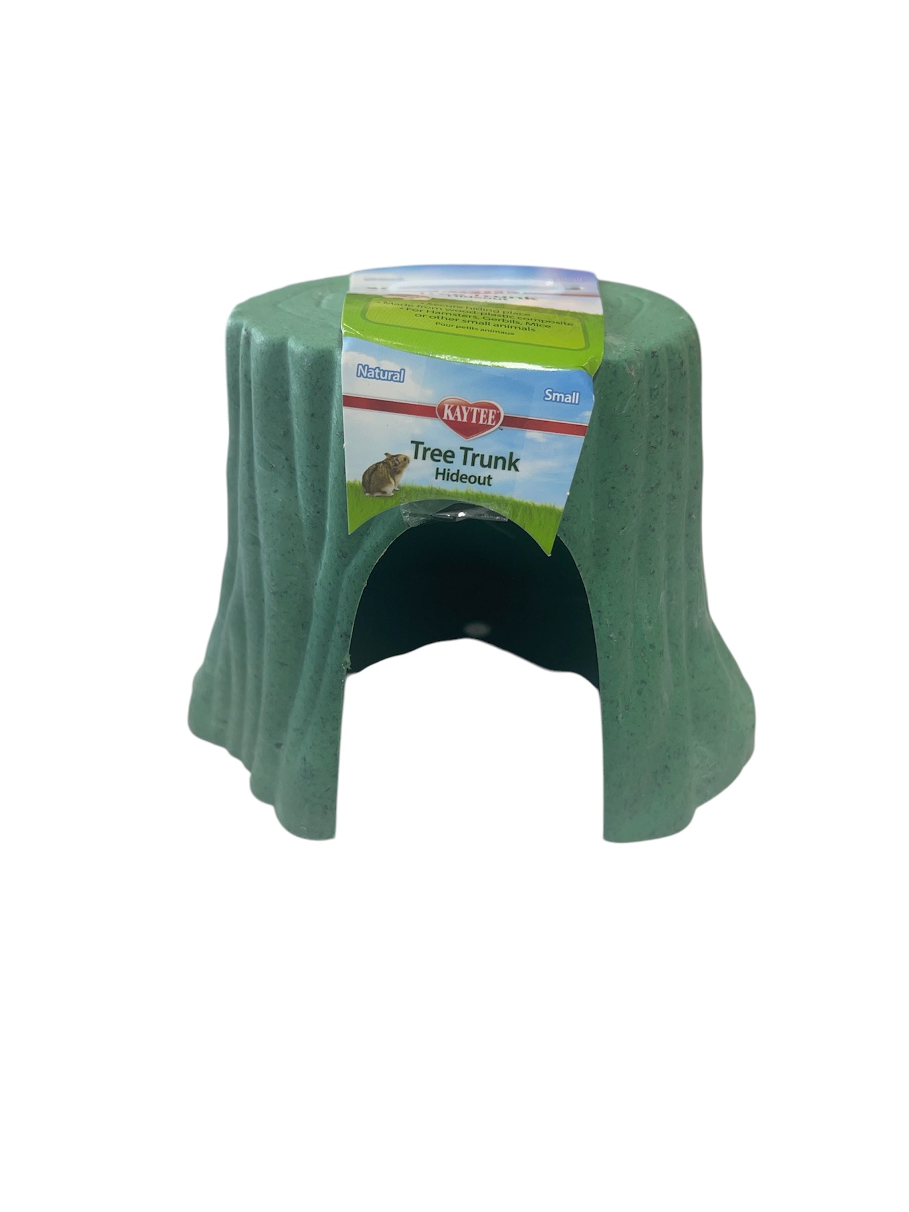 Kaytee Natural Tree Trunk Small Animal Hideout, Small