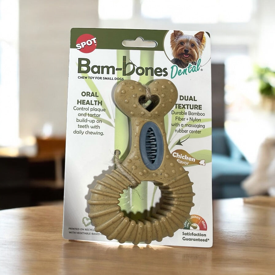 bam bones dental chicken flavor for small dogs