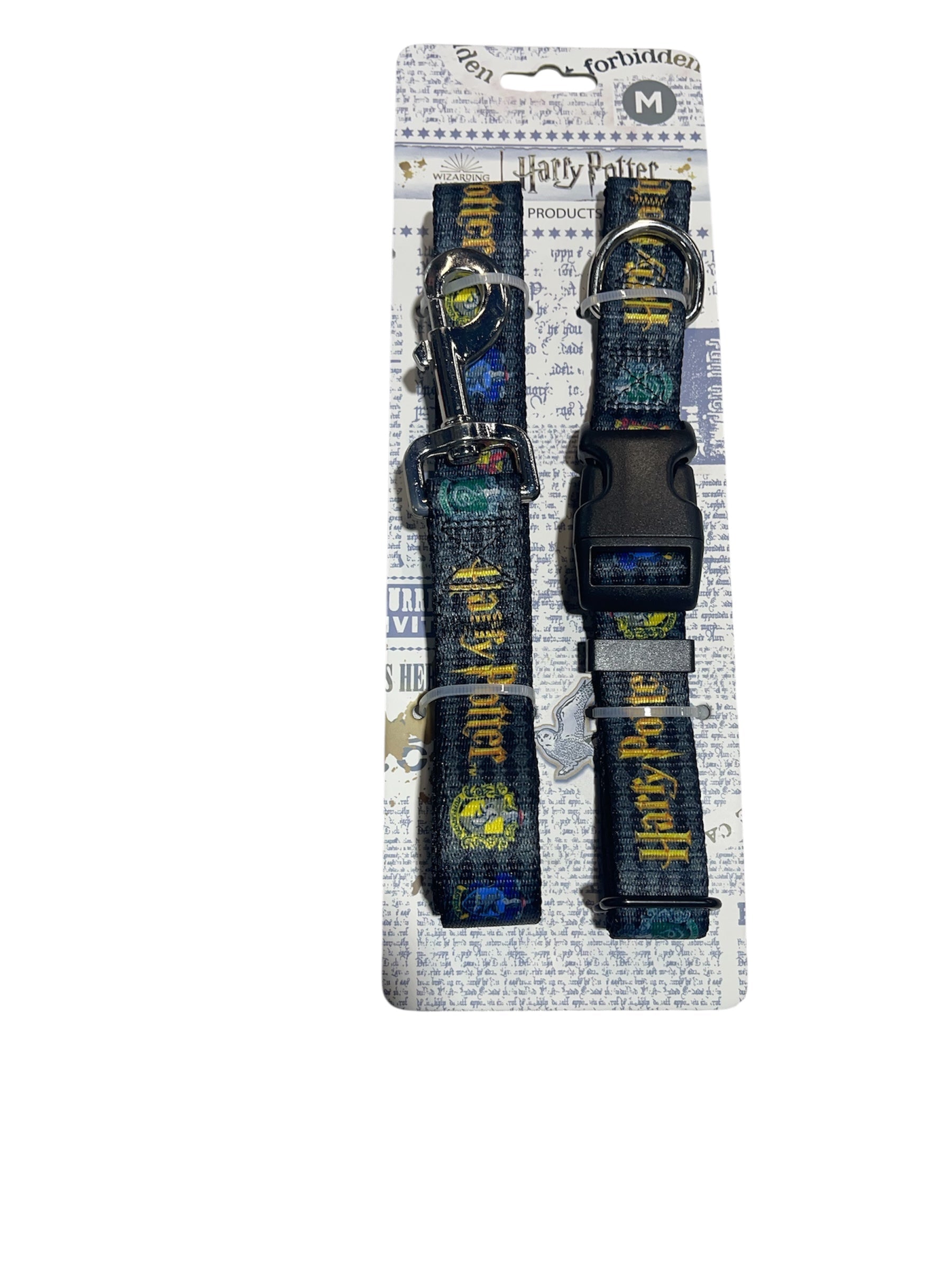 harry potter collar and leash medium size